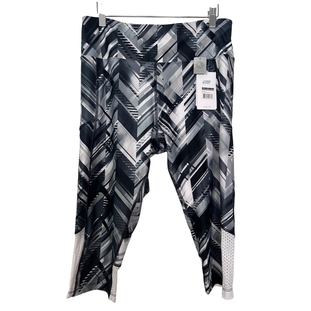 Marika‎ Powertek Capri Leggings Activewear XL NEW
